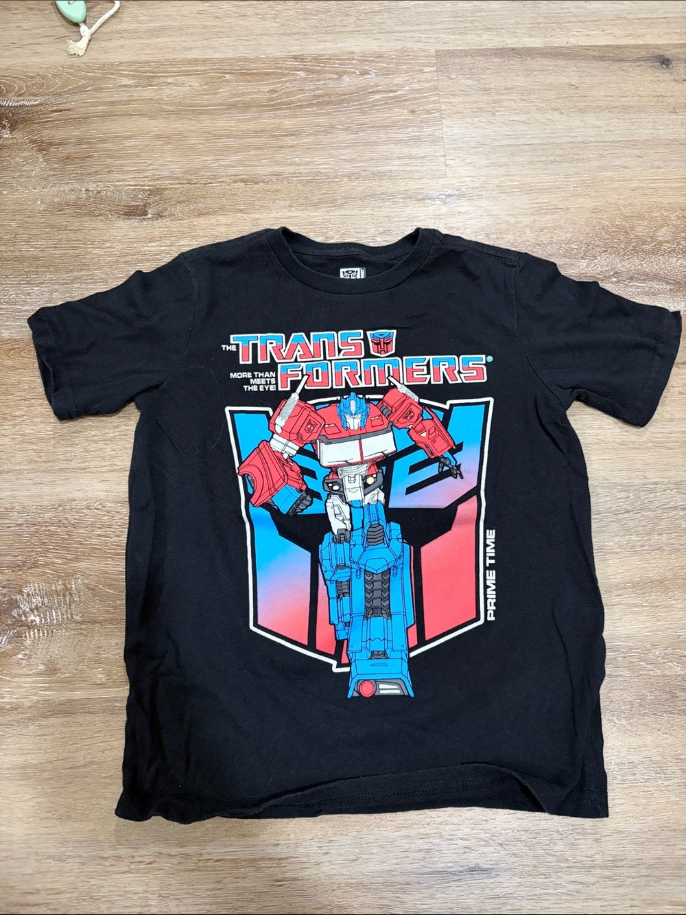 Transformers Optimus Prime Graphic Tee - Black